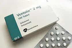 Ventolin 4mg pas cher — €0.53 le comprimé en France