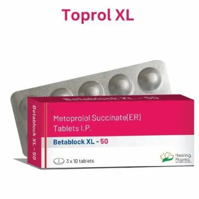 Toprol XL 25mg en pharmacie en ligne — €0.32