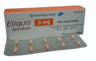 Eliquis 5mg en pharmacie en ligne — €3.54