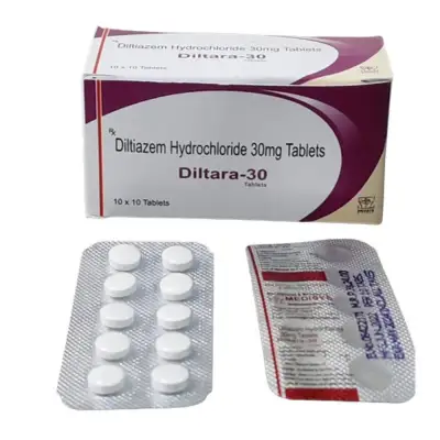 Diltiazem 180mg — €0.60 le comprimés en France