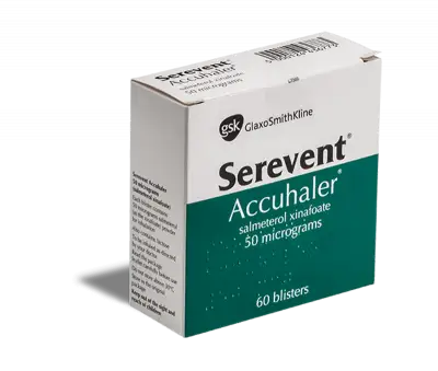 Serevent 25mcg pas cher — €17.80 le comprimé en France