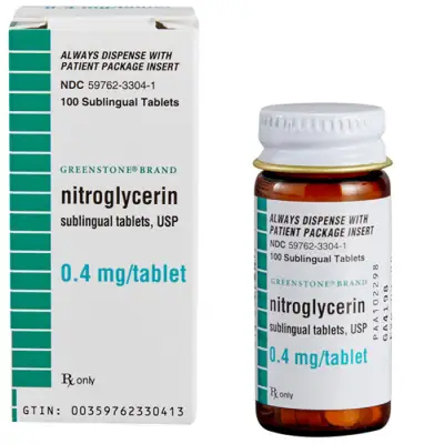 Nitroglycerin (Nitroglycerin) 2.5mg — envoi discret, €0.67