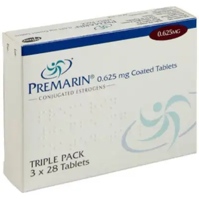 Premarin 0.625mg — €5.33 le comprimés en France