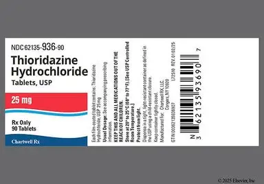 Mellaril 25mg en pharmacie en ligne — €0.52