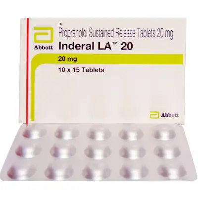 Propranolol (Inderal LA) 20 mg — envoi discret, €0.30
