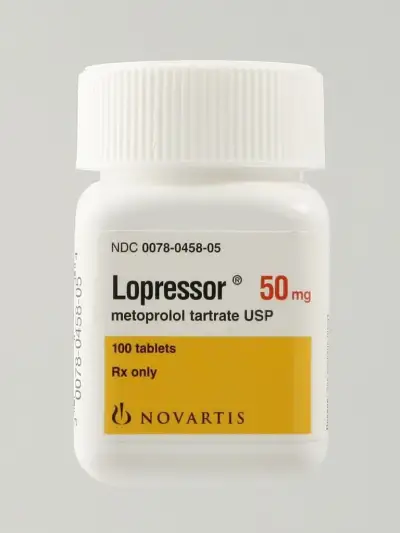 Prix Lopressor 50mg générique : €0.30 · livraison FR