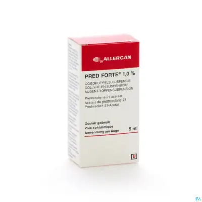 Prednisolone (Pred Forte) 10ml — envoi discret, €20.35