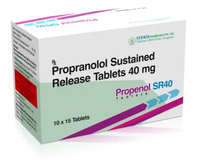 Prix Propranolol SR 160 mg générique : €0.64 · livraison FR
